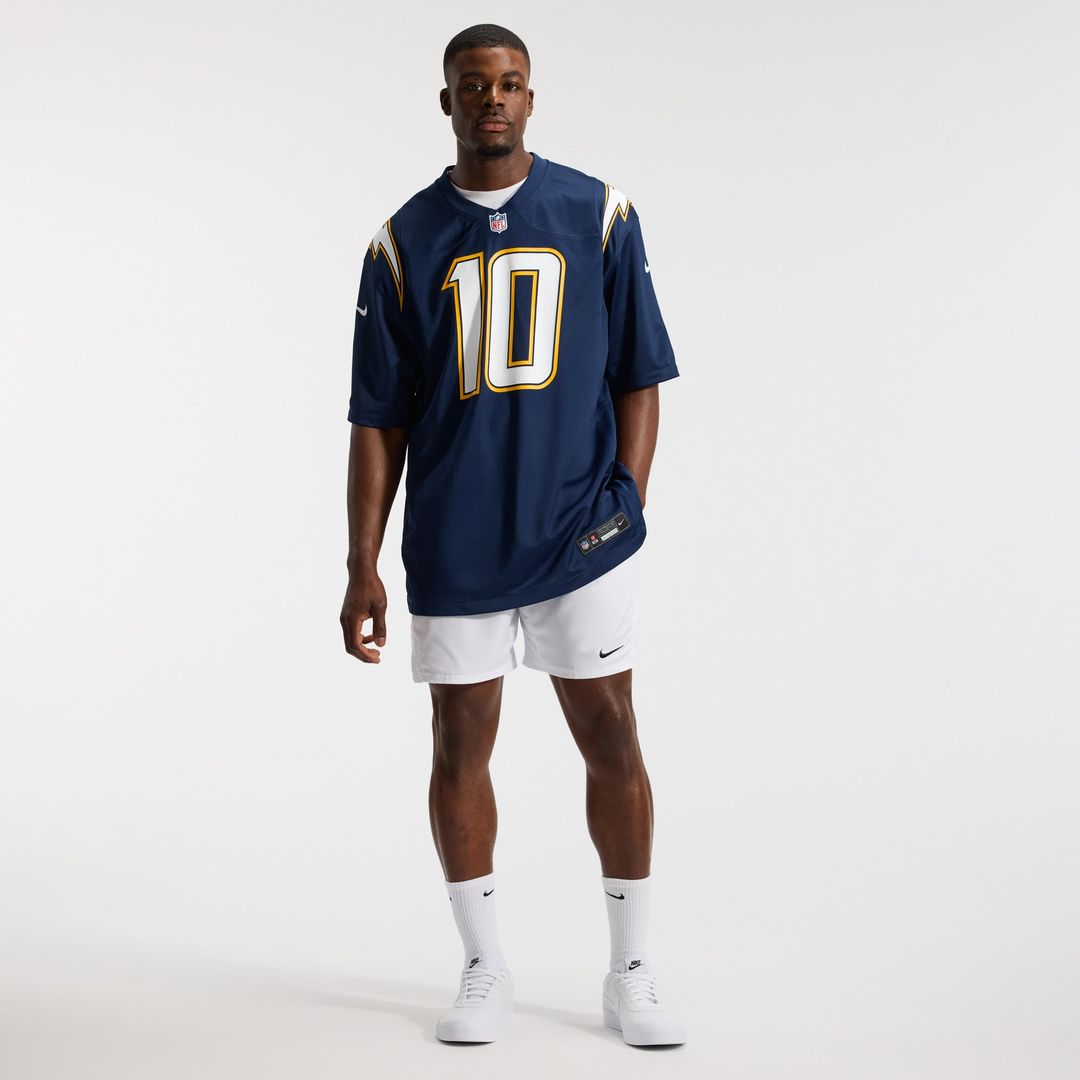 Justin Herbert Los Angeles Chargers Nike Navy Alternate Super Chargers Game Player Jersey