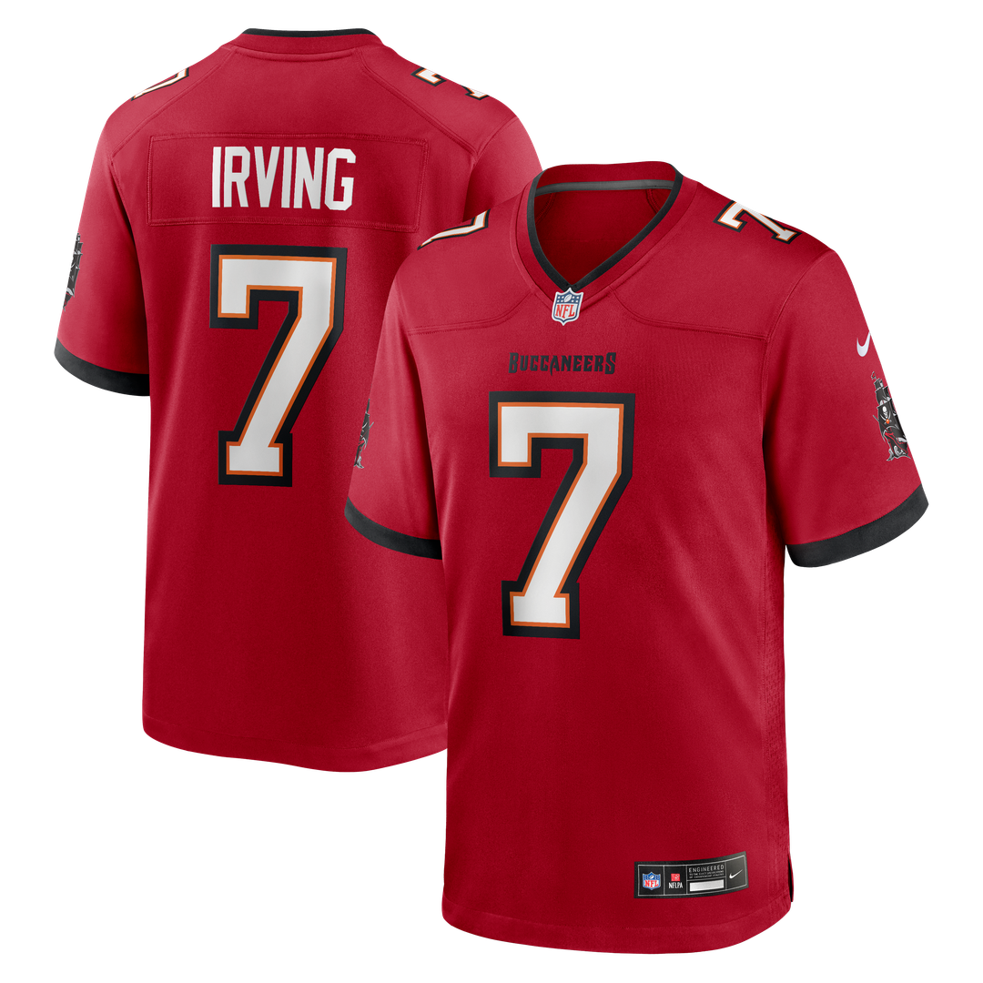 Bucky Irving Tampa Bay Buccaneers Nike Pewter Alternate Game Jersey