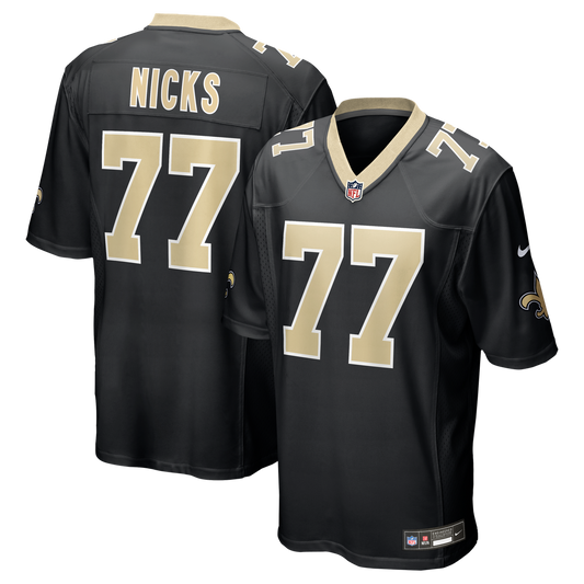Carl Nicks New Orleans Saints Nike Black Game Retired Player Jersey
