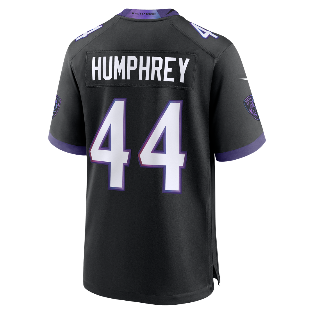 Marlon Humphrey Baltimore Ravens Nike Black Alternate Game Jersey