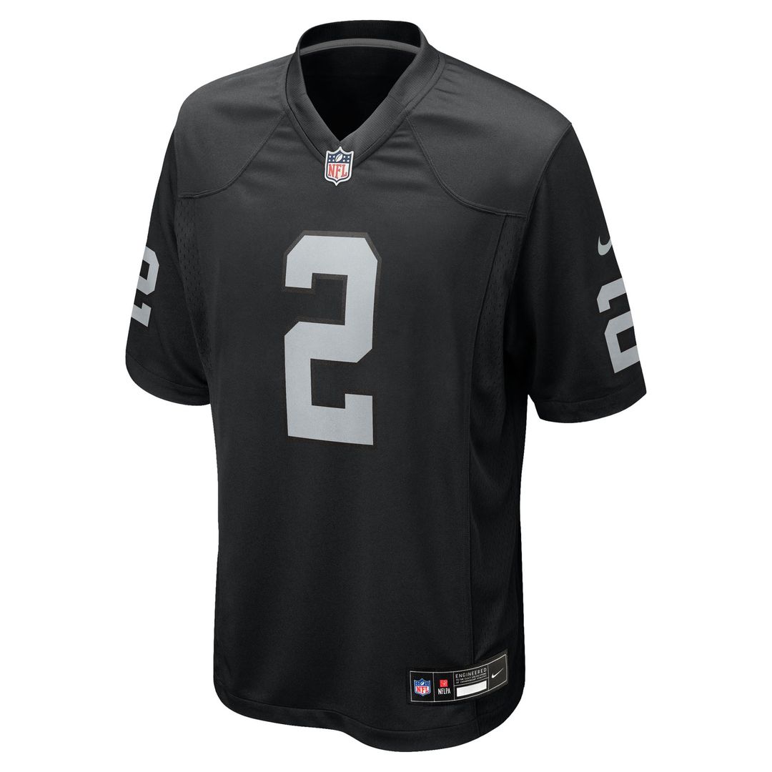 Ashton Jeanty Las Vegas Raiders Nike White Game Jersey