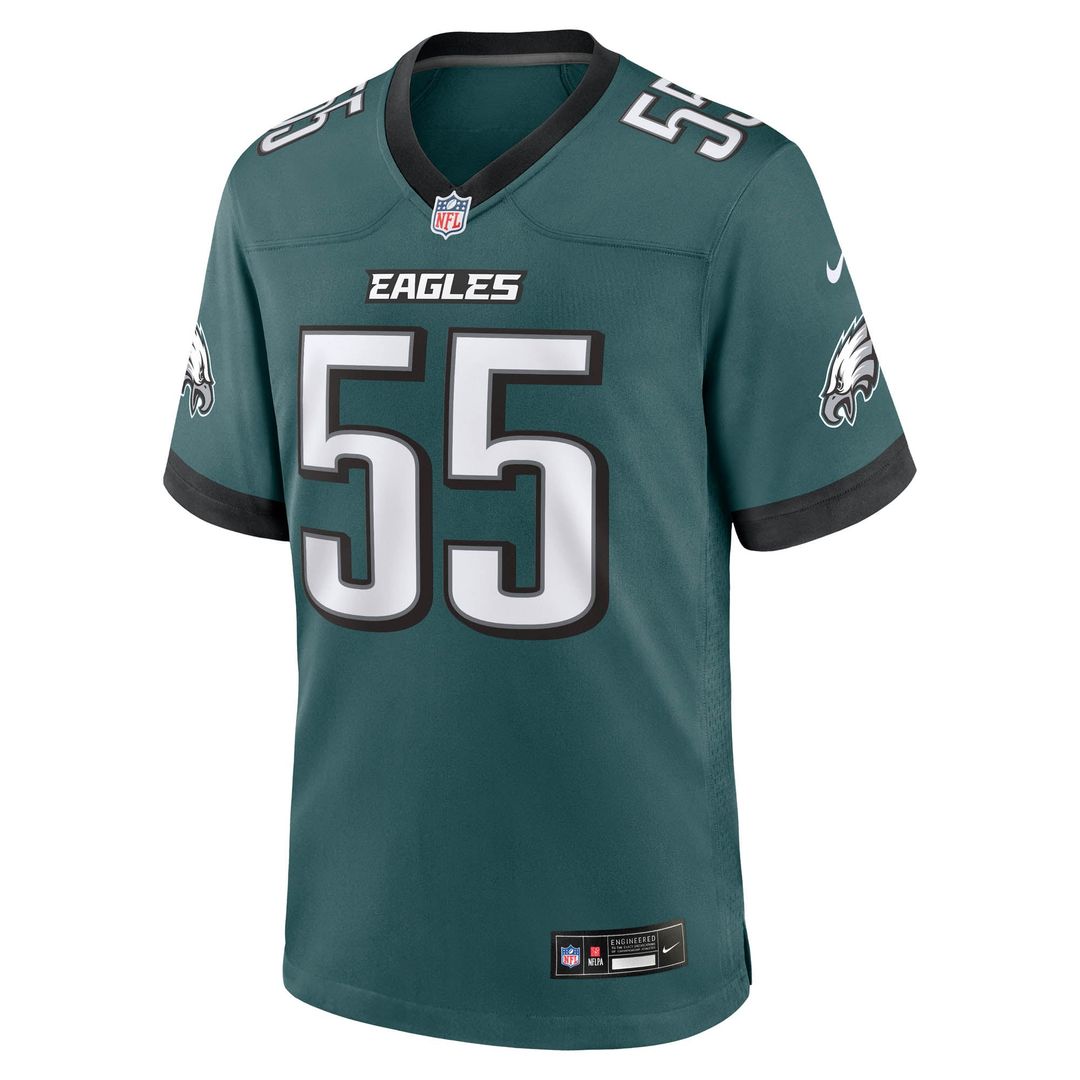Brandon Graham Philadelphia Eagles Nike Midnight Green Team Game Jersey