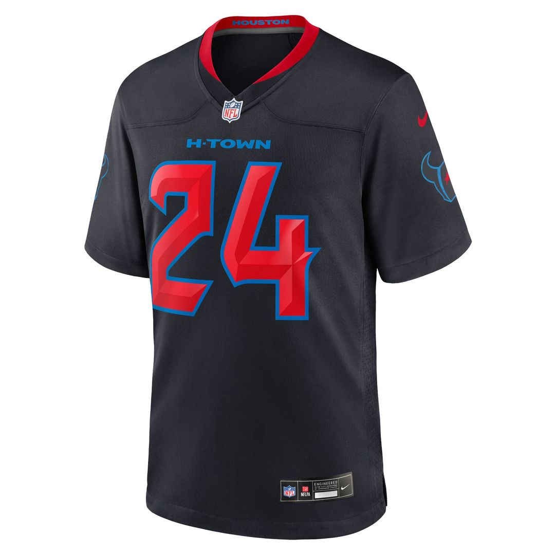Derek Stingley Jr. Houston Texans Nike Navy 2nd Alternate Game Jersey