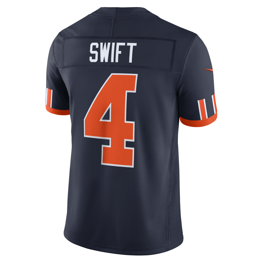 D'Andre Swift Chicago Bears Nike Navy 2026 Rivalries Collection Game Jersey