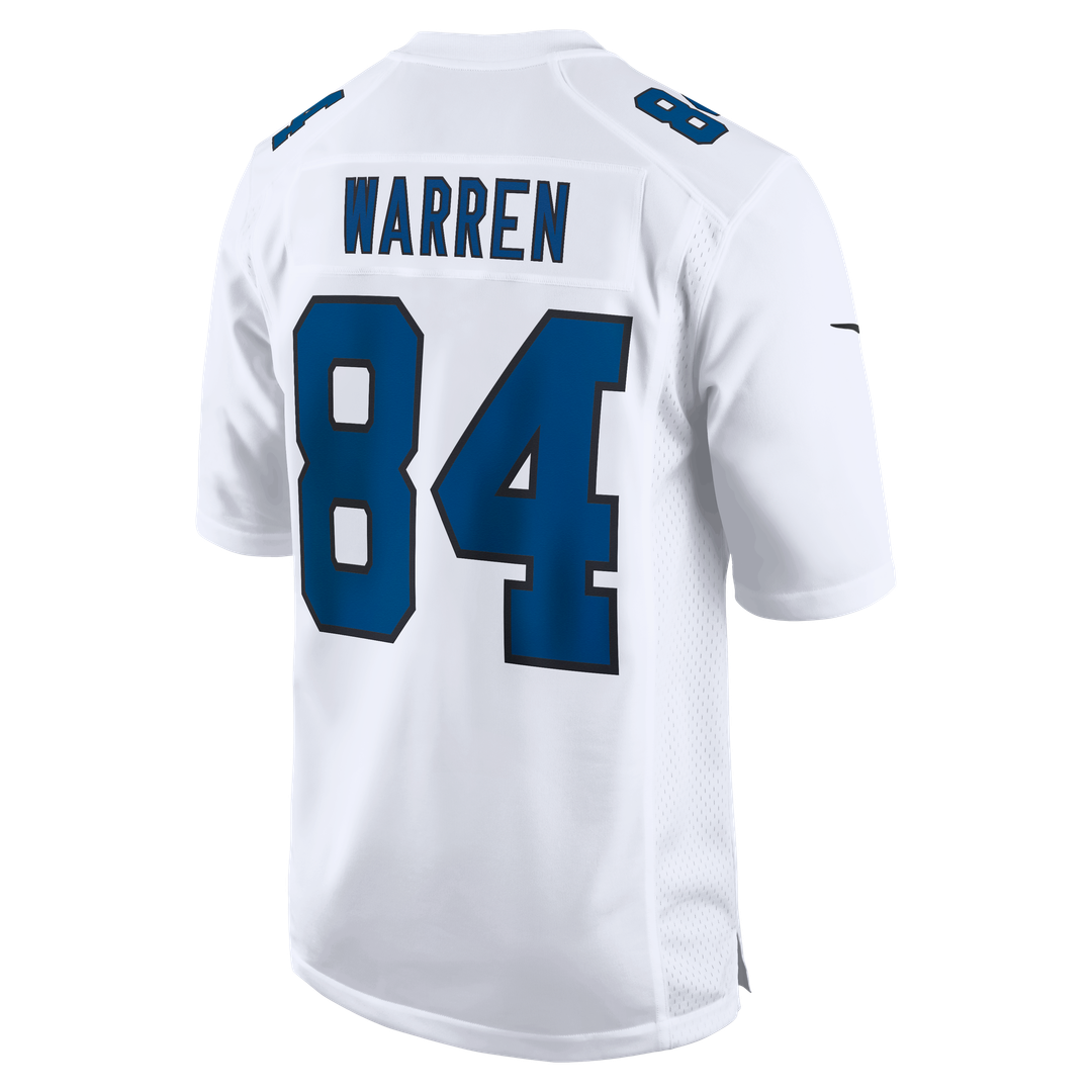 Tyler Warren Indianapolis Colts Nike Tundra White Fashion Game Jersey