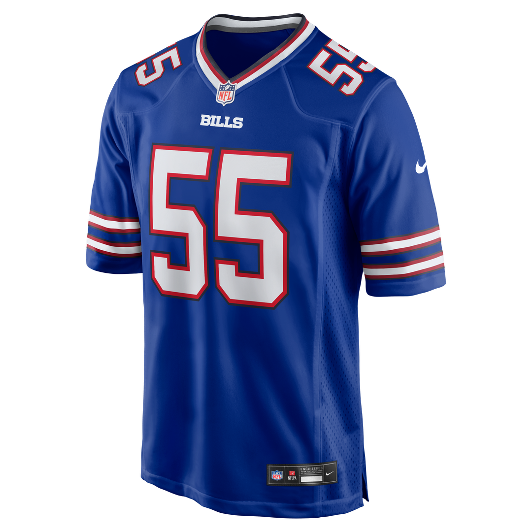 David Ugwoegbu Buffalo Bills Nike Royal Game Jersey
