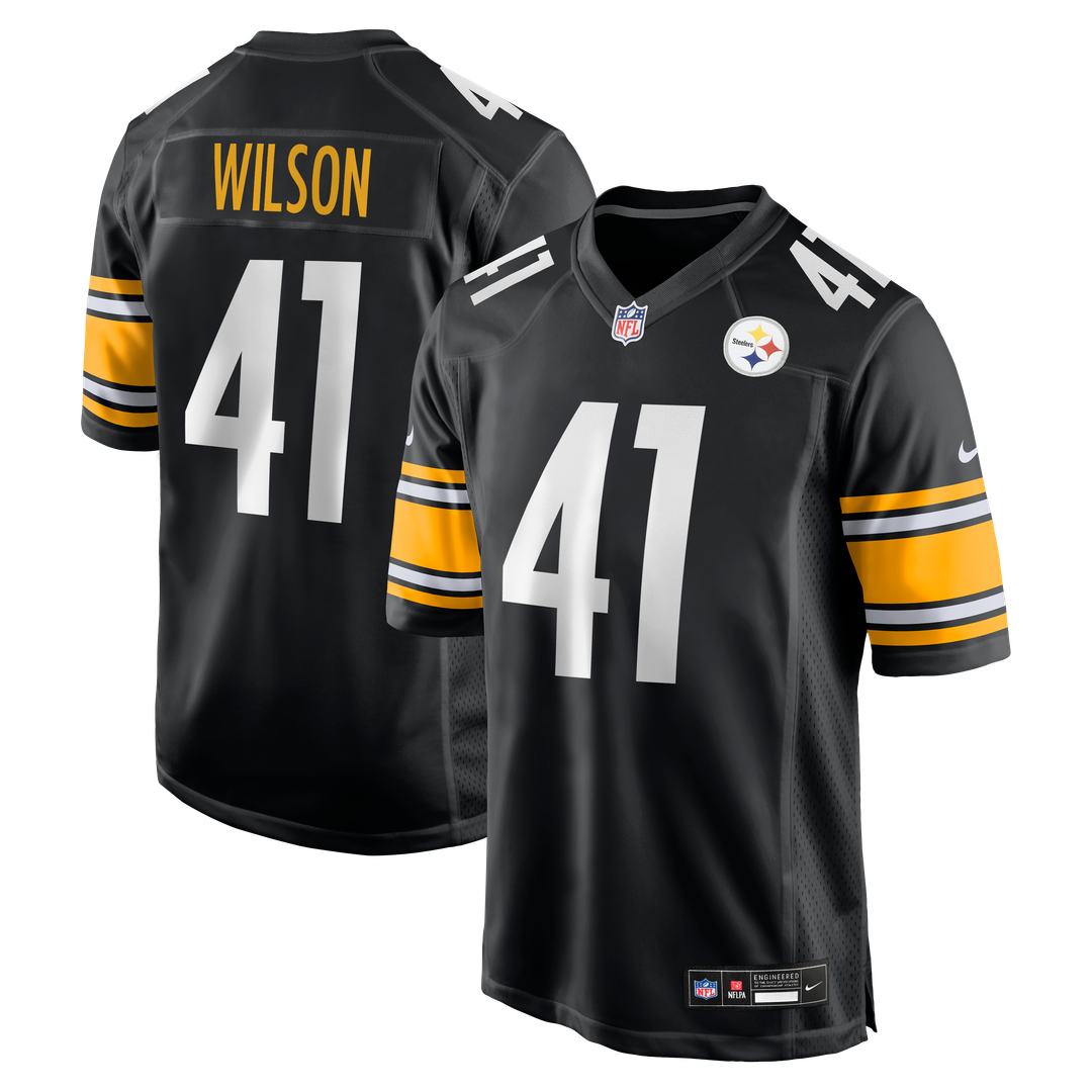 Payton Wilson Pittsburgh Steelers Nike Black Game Jersey