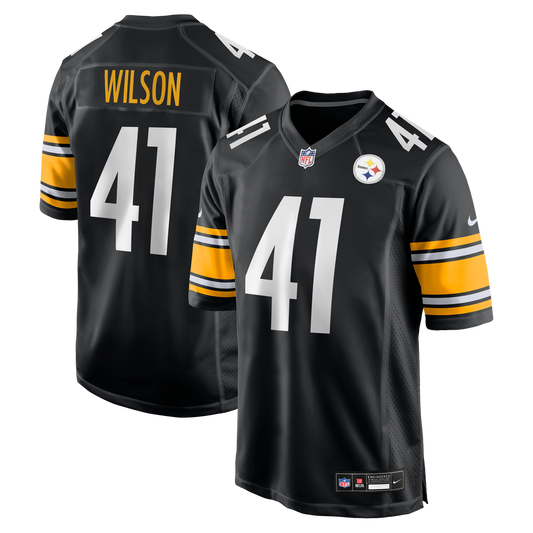 Payton Wilson Pittsburgh Steelers Nike Black Game Jersey