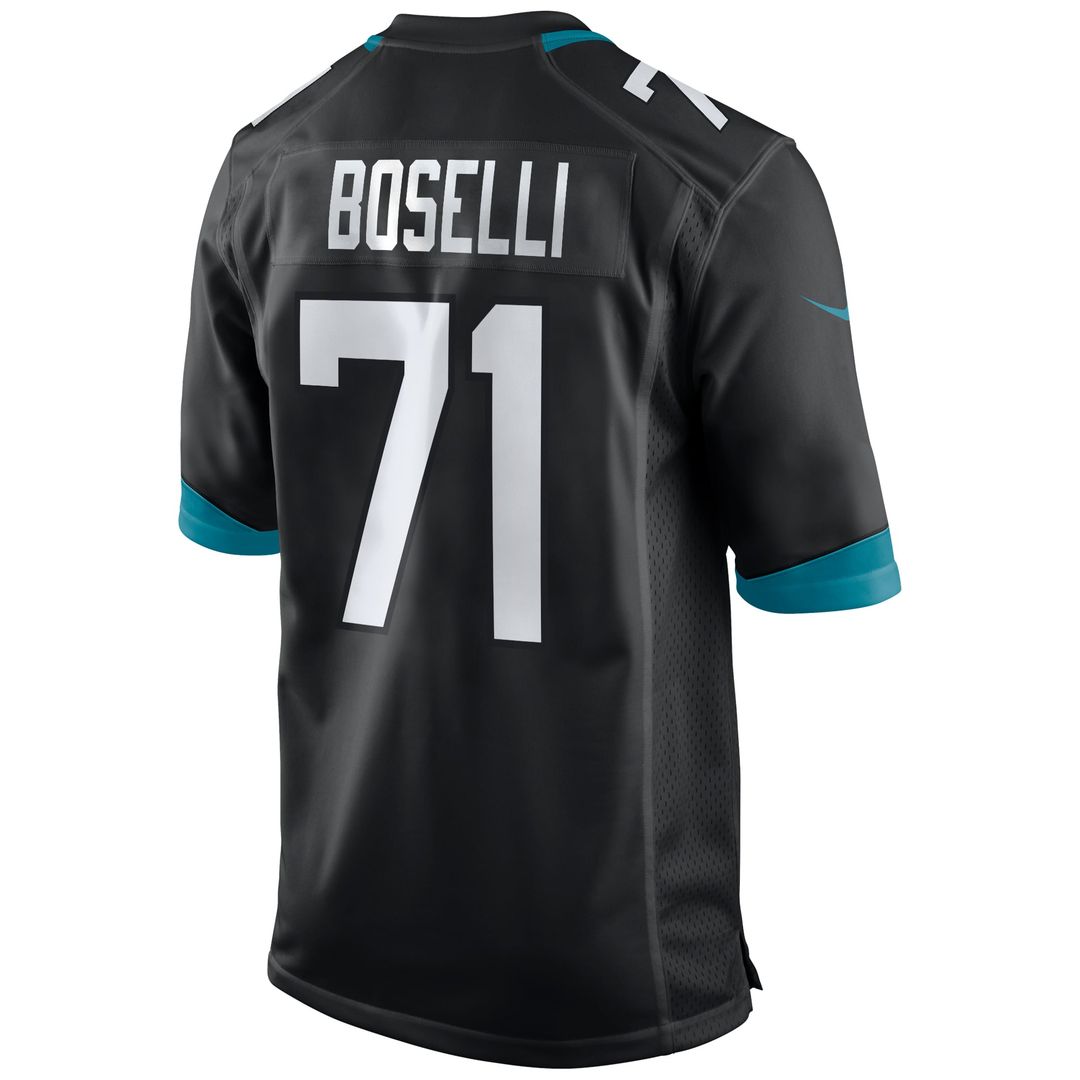Tony Boselli Jacksonville Jaguars Nike Black Retired Player Alternate Game Jersey
