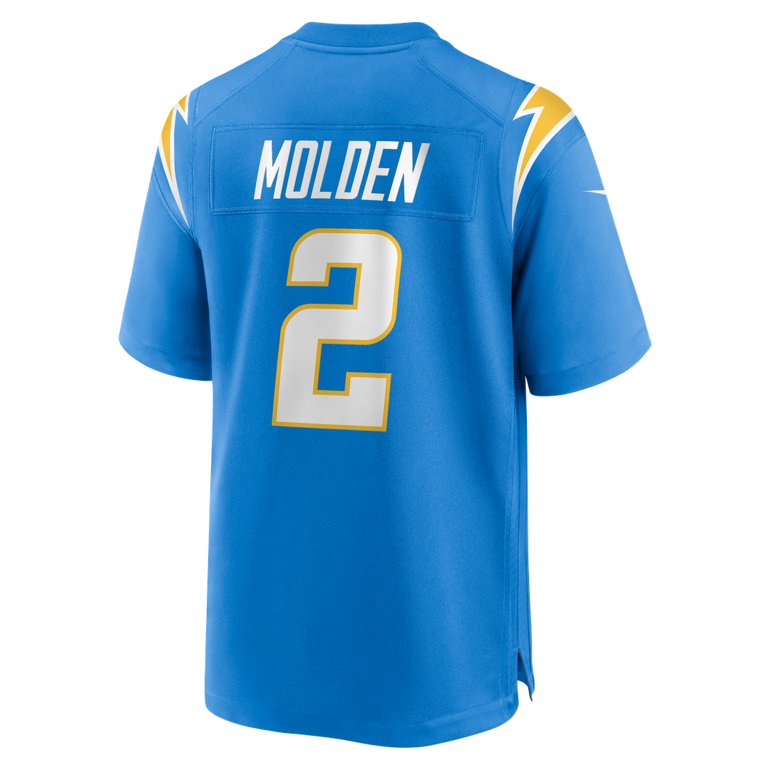 Elijah Molden Los Angeles Chargers Nike Powder Blue Team Game Jersey