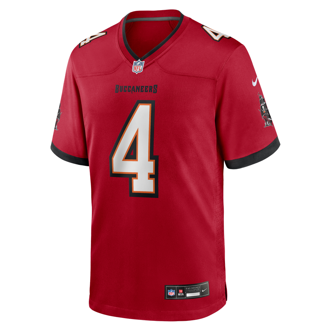 Chase McLaughlin Tampa Bay Buccaneers Nike Red Game Player Jersey