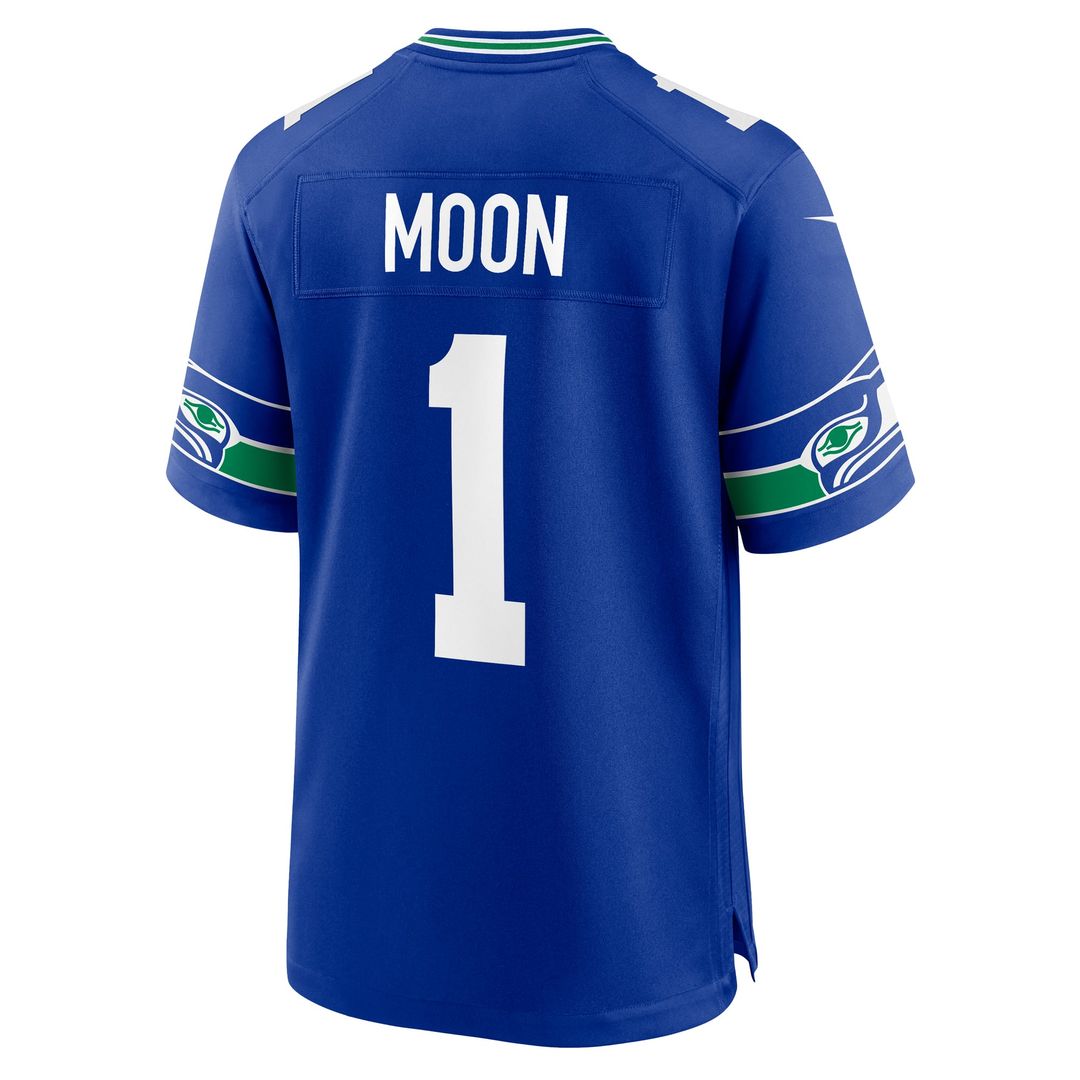 Warren Moon Seattle Seahawks Nike Royal Retired Player Alternate Game Jersey