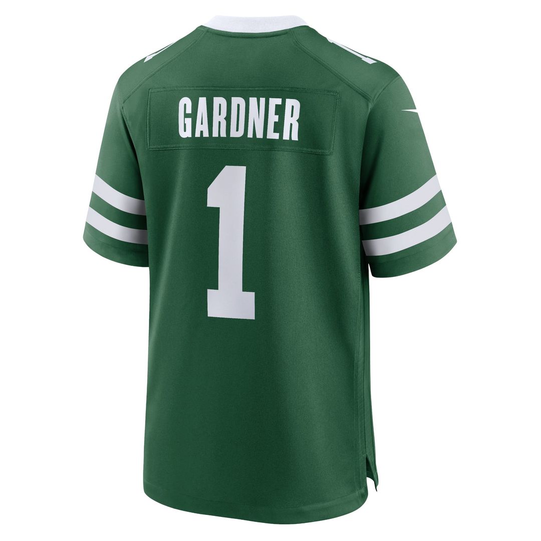Ahmad Sauce Gardner New York Jets Nike Legacy Green Game Jersey
