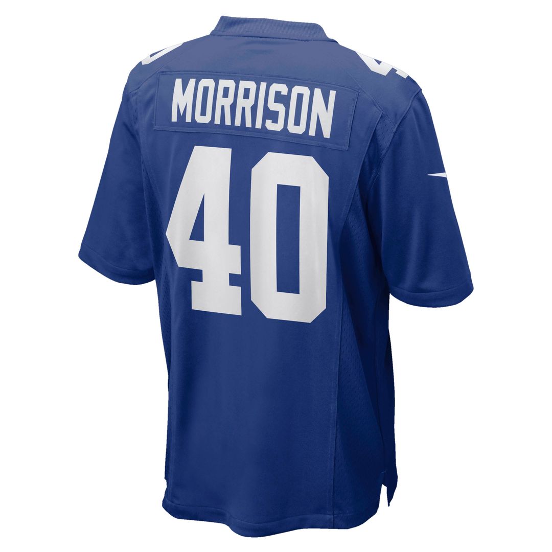 Joe Morrison New York Giants Nike Royal Retired Player Jersey