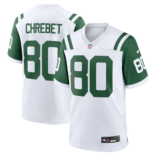 Wayne Chrebet New York Jets Nike White Retired Player Alternate Game Jersey