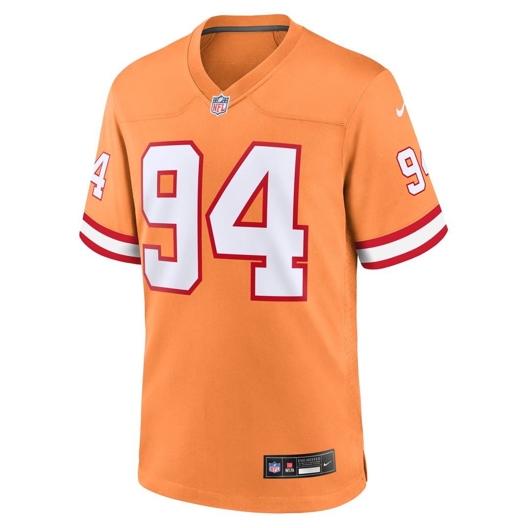 Calijah Kancey Tampa Bay Buccaneers Nike White Game Jersey