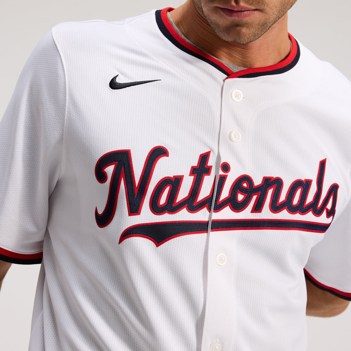 Washington Nationals Dylan Crews Nike White Home Limited Player Jersey