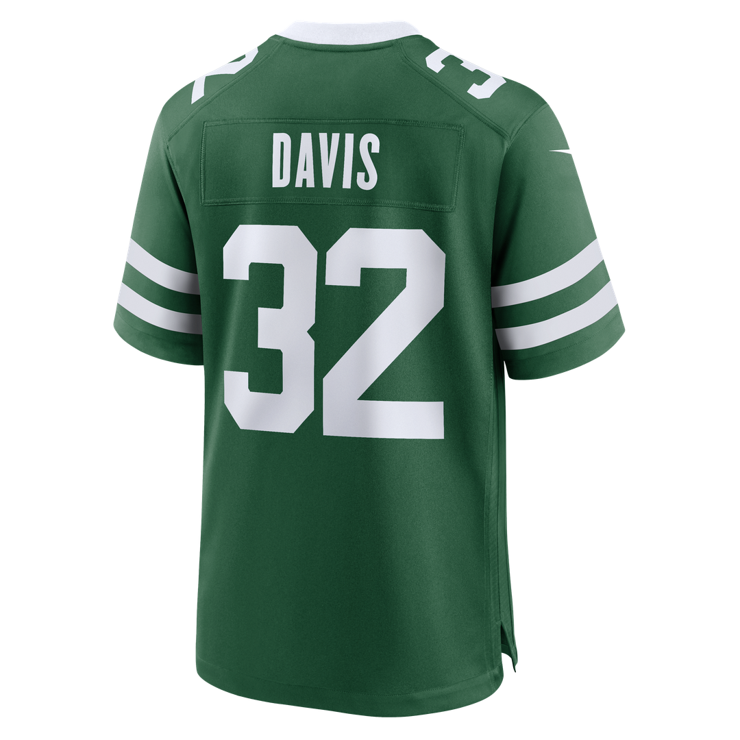 Isaiah Davis New York Jets Nike Legacy Green Team Game Jersey