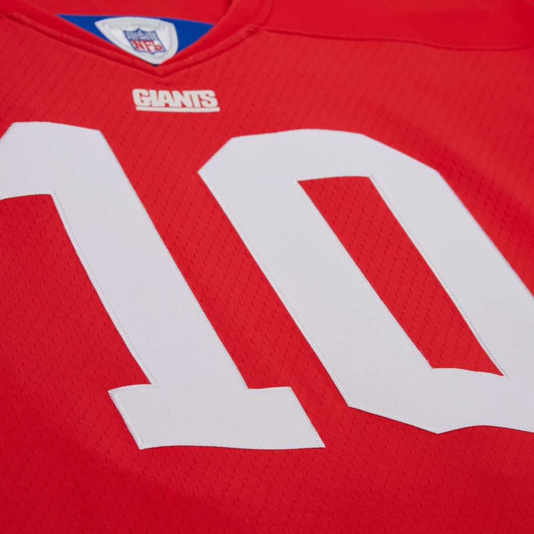 Eli Manning New York Giants Mitchell & Ness Red 2004 Team Legacy Retired Player Big & Tall Jersey