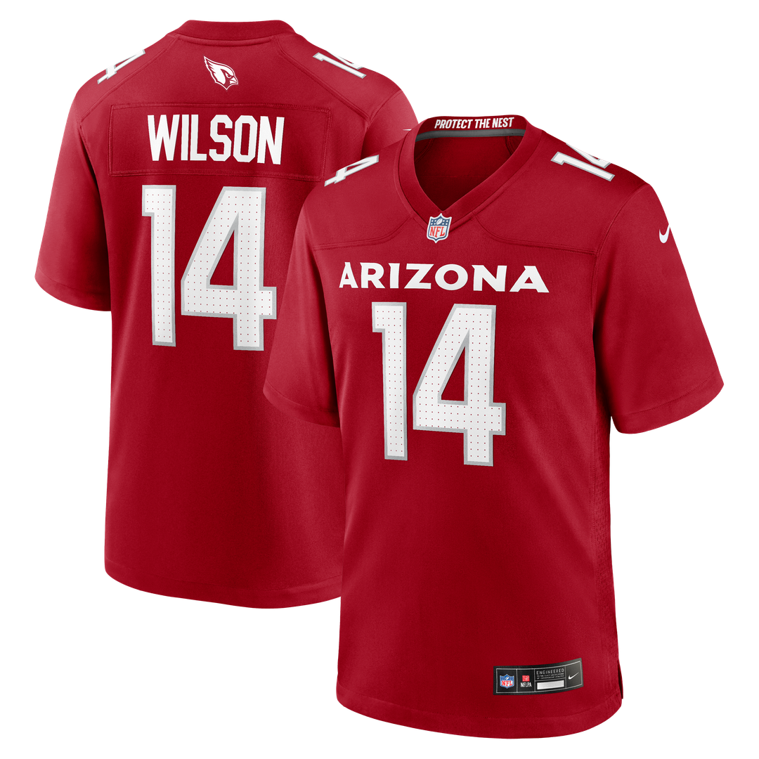 Michael Wilson Arizona Cardinals Nike Cardinal Team Game Jersey