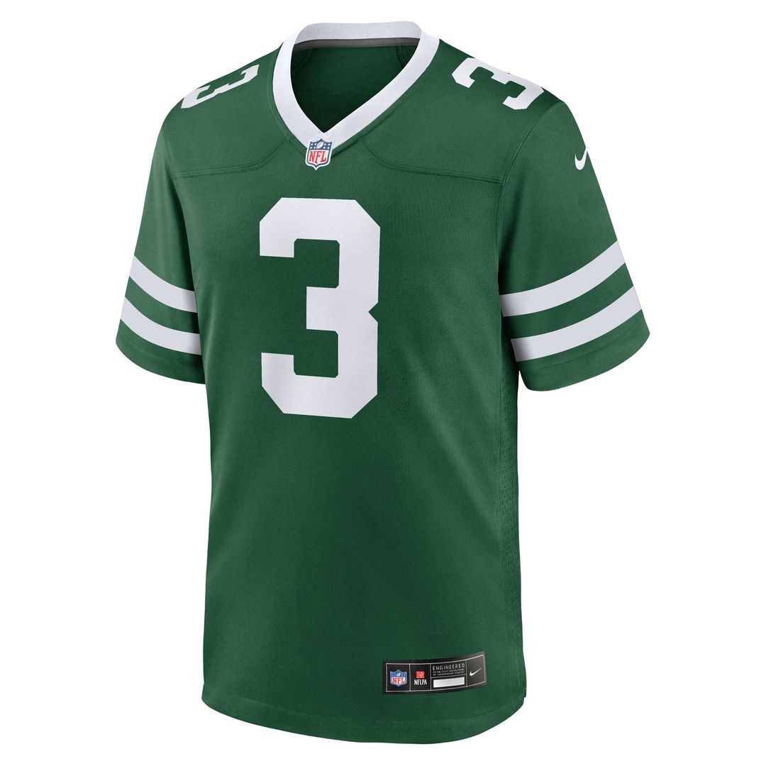 John Metchie III New York Jets Nike Legacy Green Team Game Jersey