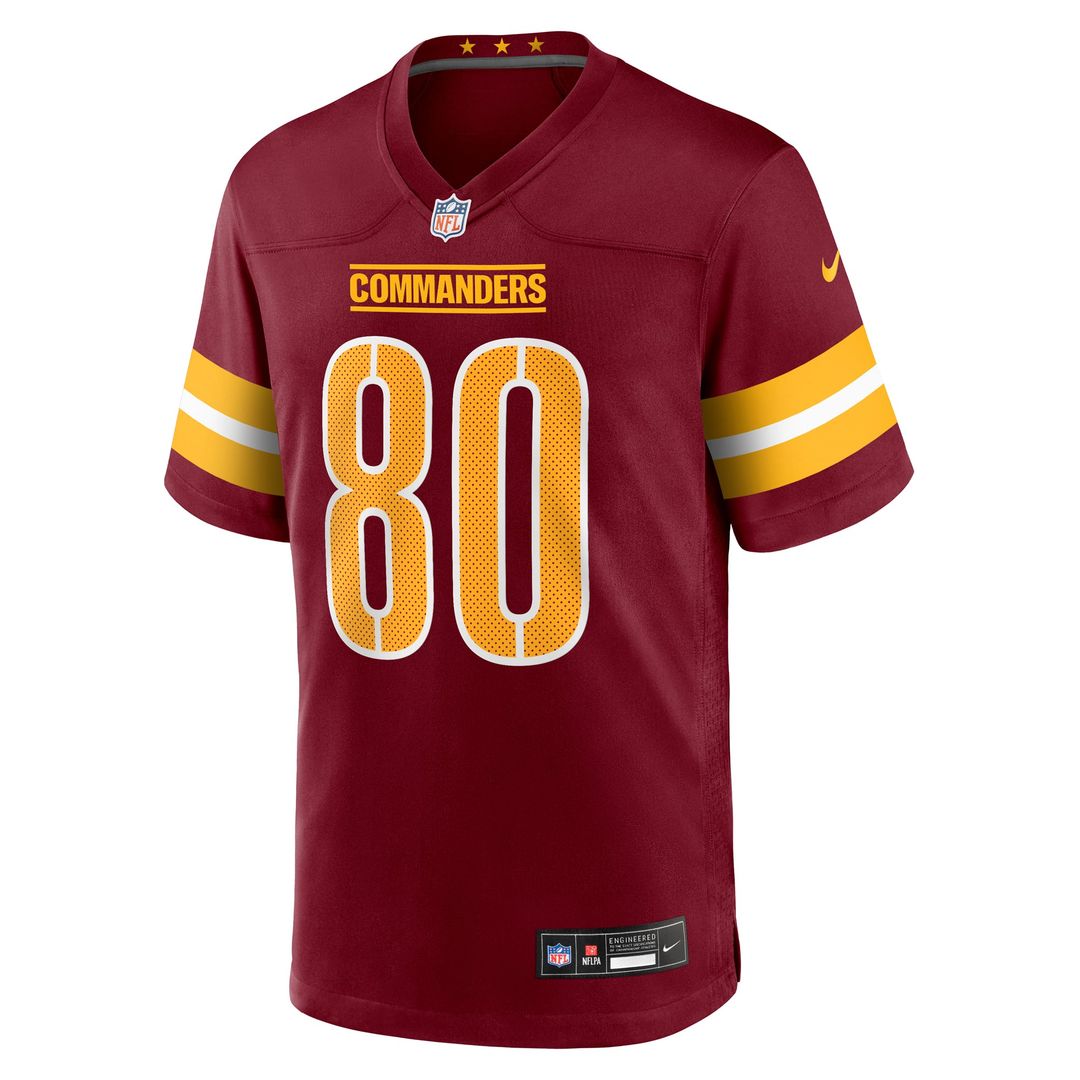 Tyree Jackson Washington Commanders Nike Burgundy Team Game Jersey