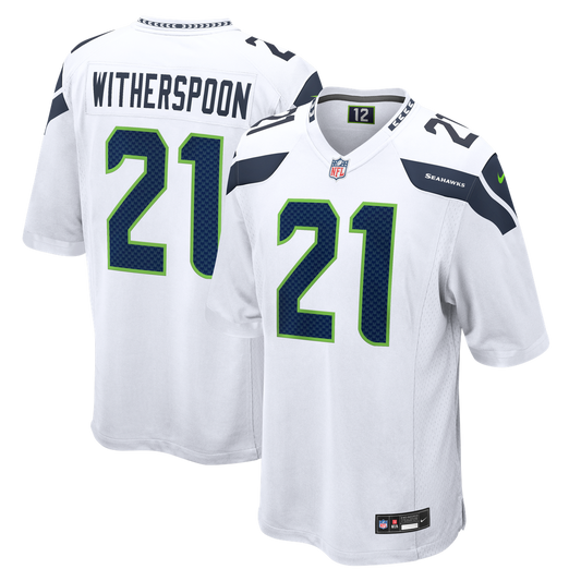 Devon Witherspoon Seattle Seahawks Nike White Game Jersey