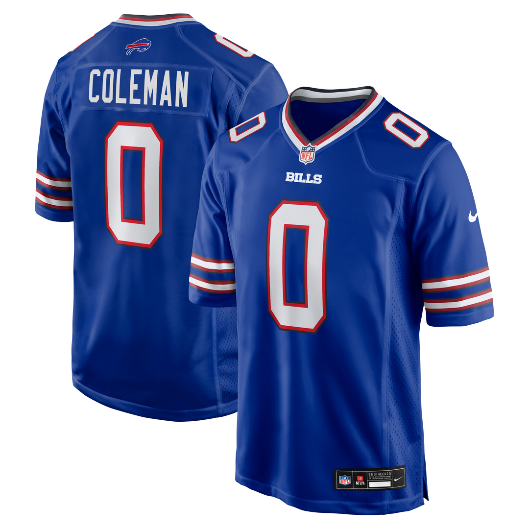 Keon Coleman Buffalo Bills Nike Gray Nickel City Game Jersey