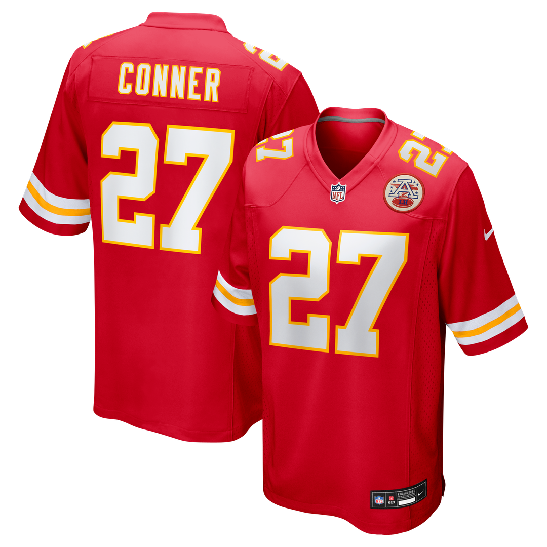 Chamarri Conner Kansas City Chiefs Nike Red Game Jersey