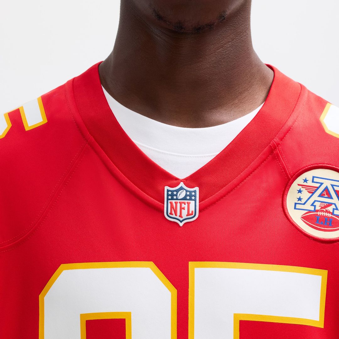 Chris Jones Kansas City Chiefs Nike Red Game Jersey