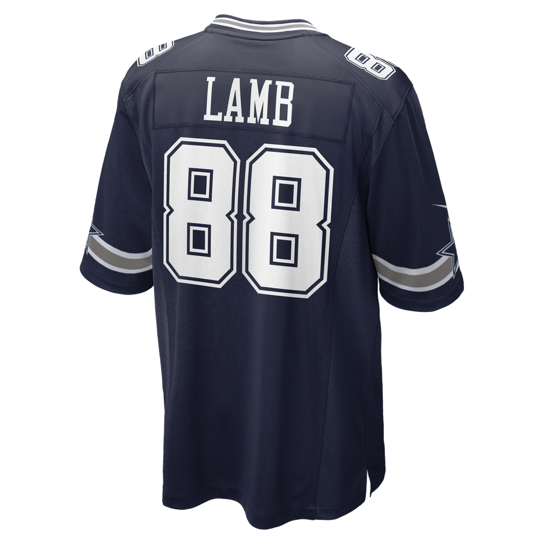CeeDee Lamb Dallas Cowboys Nike Navy Game Jersey