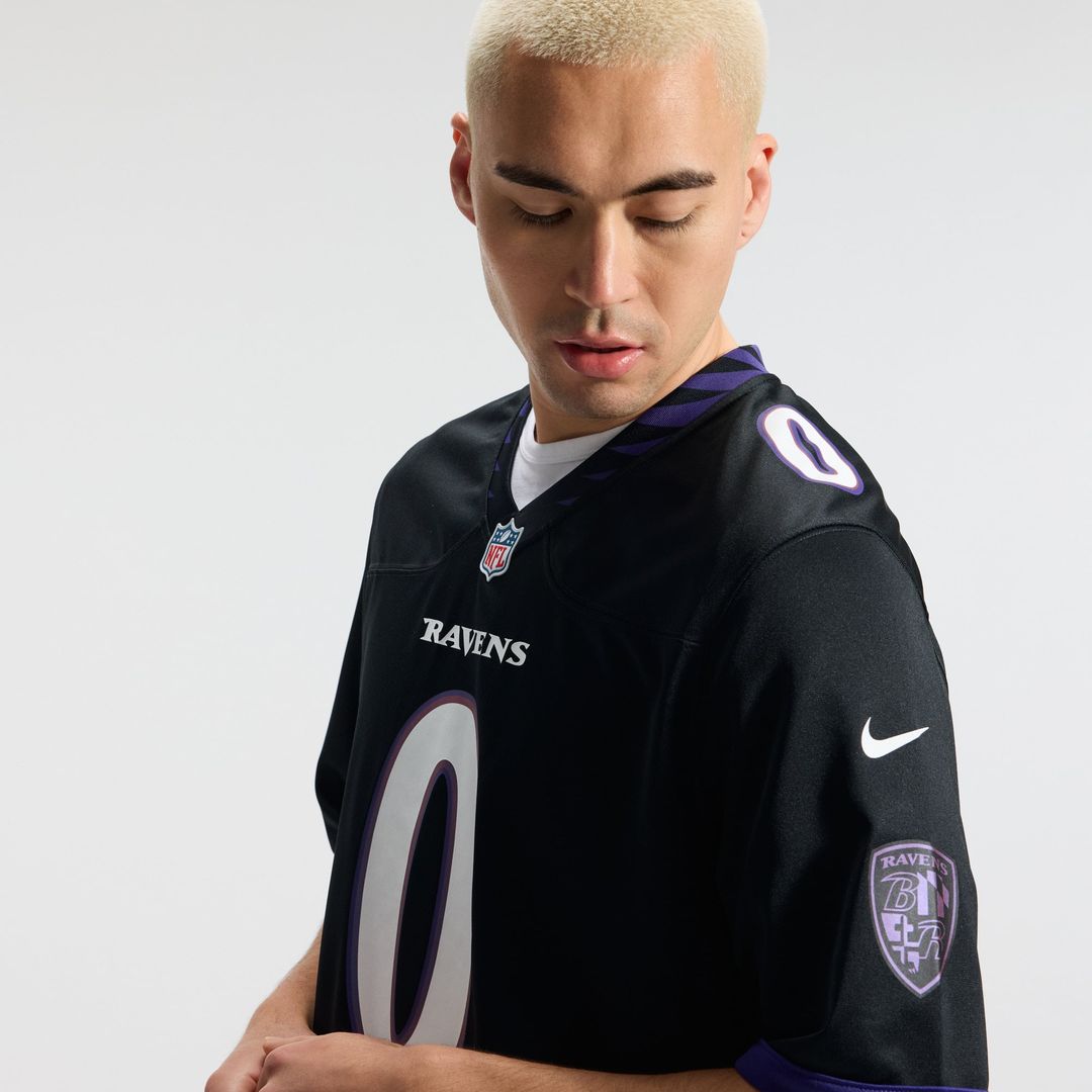 Roquan Smith Baltimore Ravens Nike Purple Alternate Game Jersey