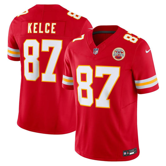 Travis Kelce Kansas City Chiefs Nike Red Vapor F.U.S.E. Limited Jersey