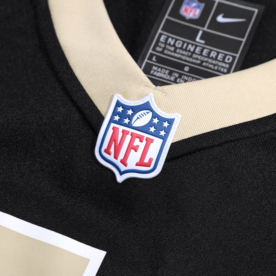 Davon Godchaux New Orleans Saints Nike Black Team Game Jersey