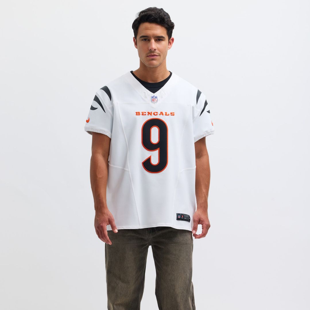 Joe Burrow Cincinnati Bengals Nike White Vapor F.U.S.E. Elite Jersey