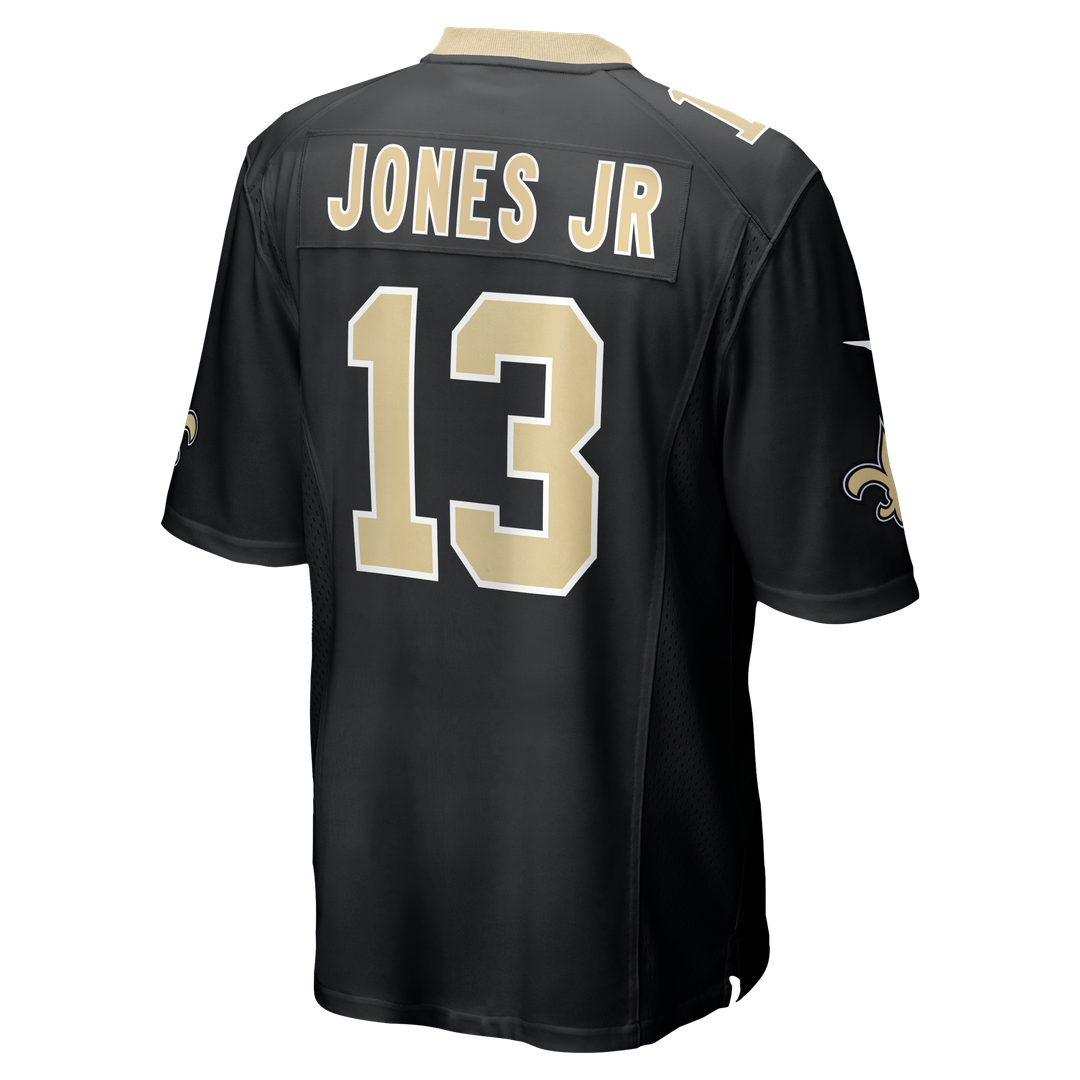 Velus Jones Jr. New Orleans Saints Nike Black Team Game Jersey