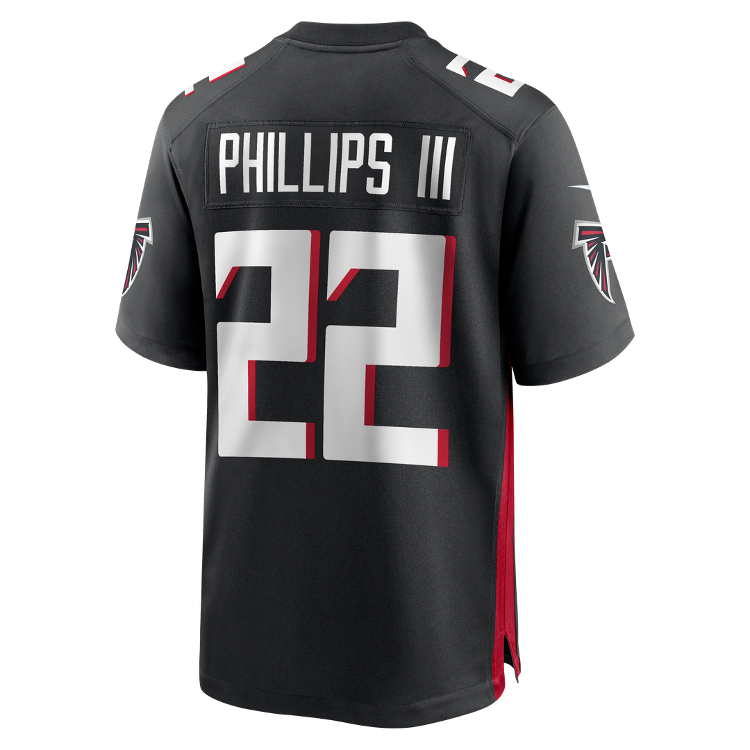 Clark Phillips III Atlanta Falcons Nike Black Team Game Jersey