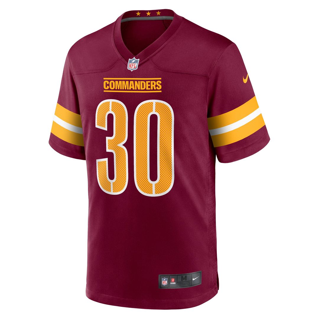 Washington Commanders Austin Ekeler Nike White Game Super Bowl Era Jersey