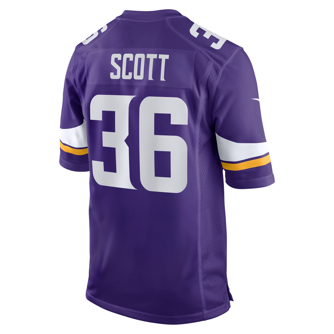 Zavier Scott Minnesota Vikings Nike Purple Team Game Jersey