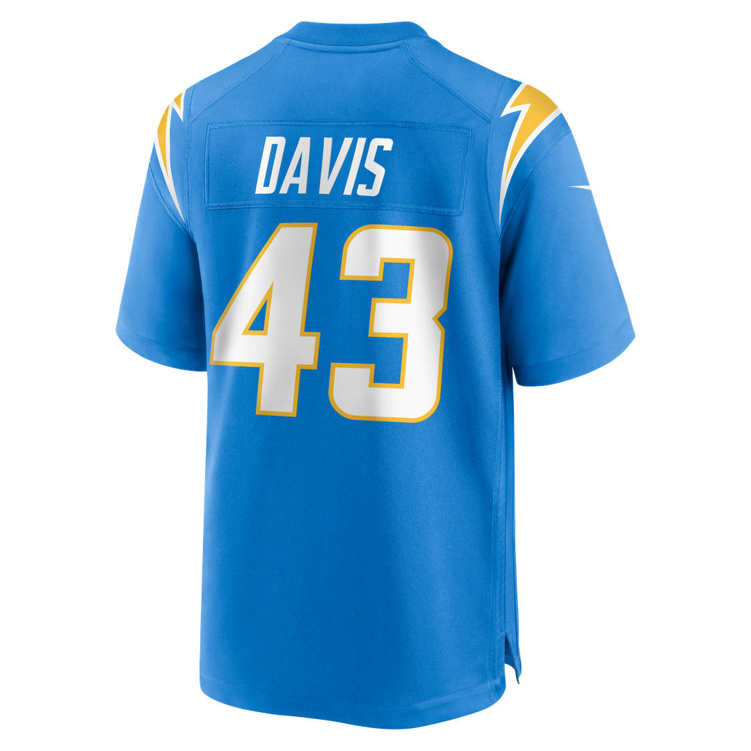 Michael Davis Los Angeles Chargers Nike Powder Blue Game Jersey
