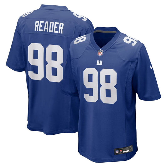 D.J. Reader New York Giants Nike Royal Game Jersey