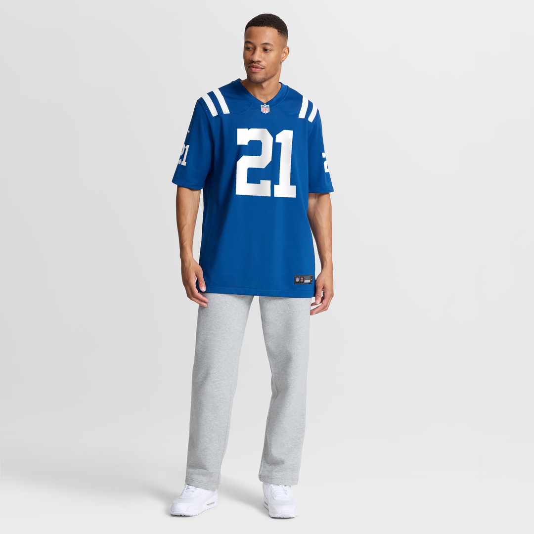 DJ Giddens Indianapolis Colts Nike Royal Team Game Jersey