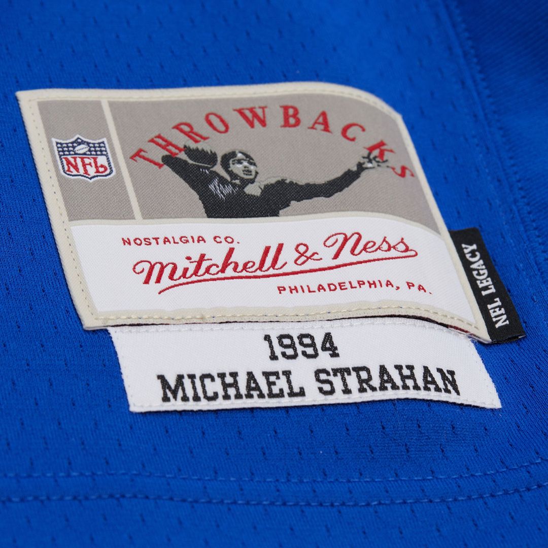 Michael Strahan New York Giants Mitchell & Ness Royal 1994 Legacy Replica Jersey
