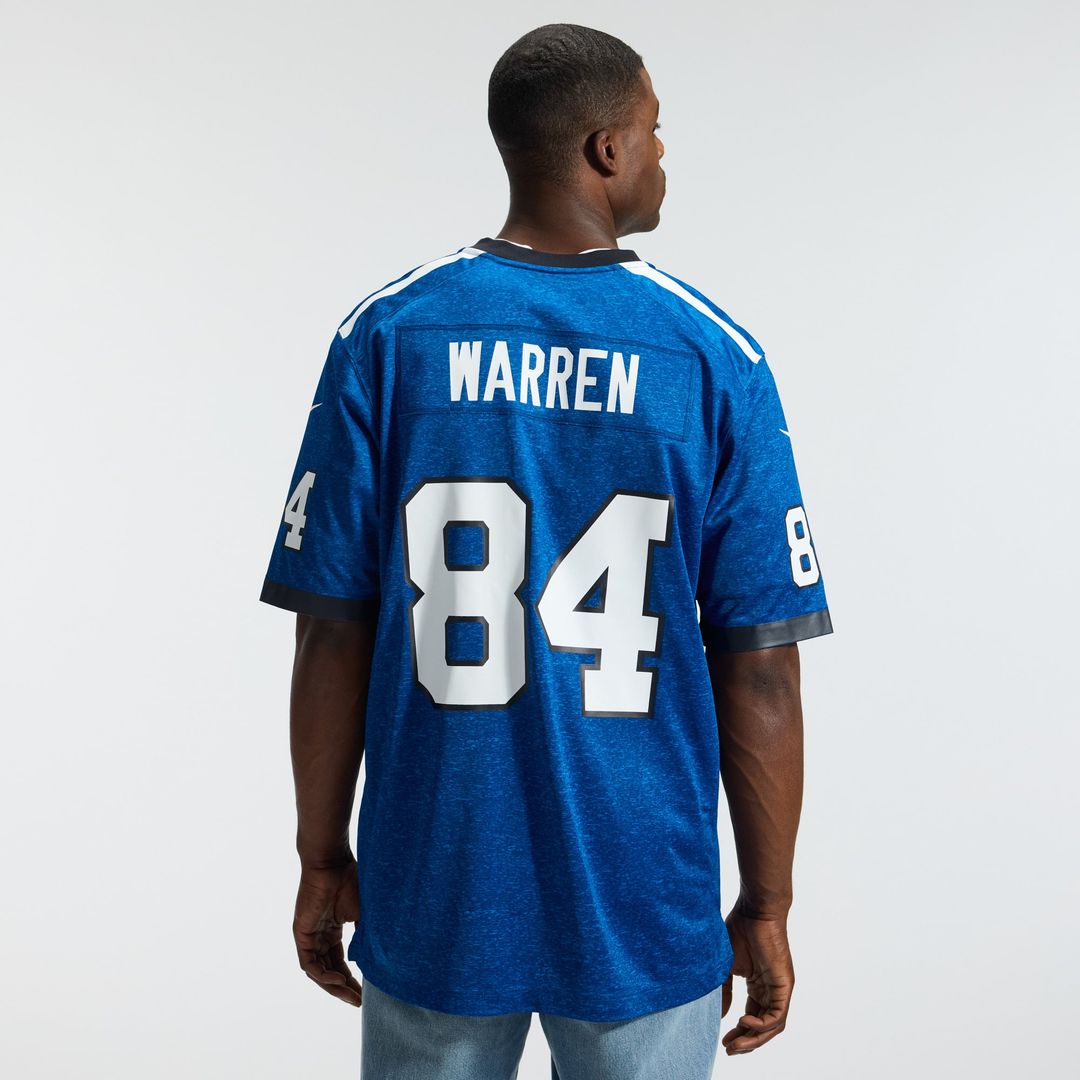 Tyler Warren Indianapolis Colts Nike Heather Royal Alternate 2 Indiana Nights Game Jersey