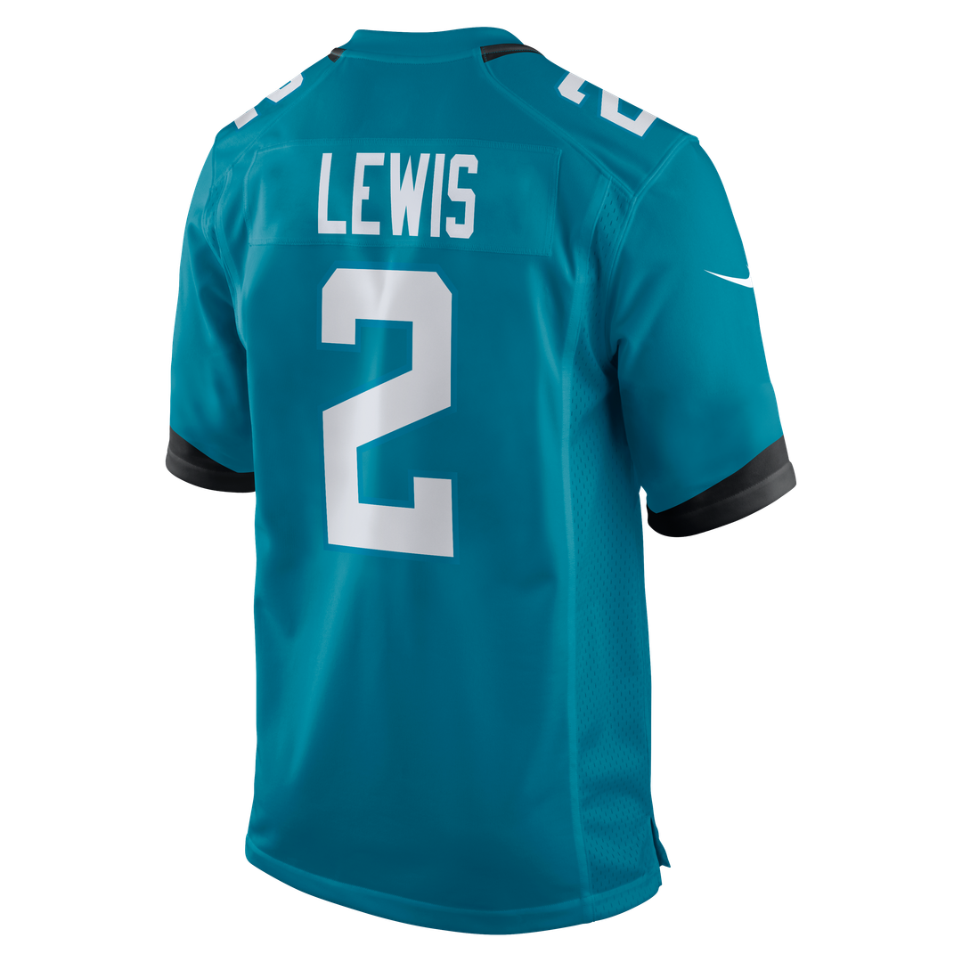 Jourdan Lewis Jacksonville Jaguars Nike Teal Team Game Jersey