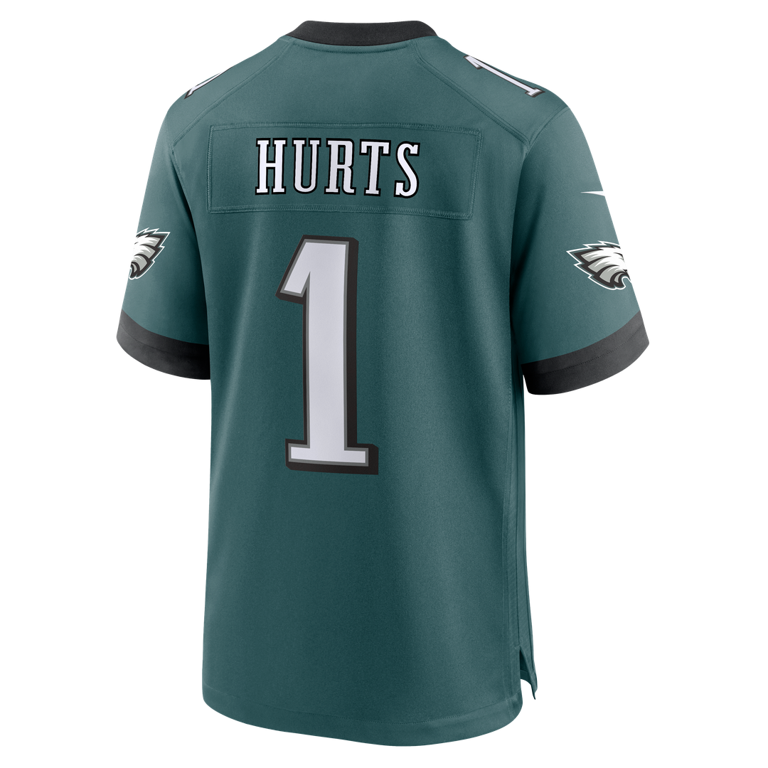 Jalen Hurts Philadelphia Eagles Nike Midnight Green Team Game Jersey