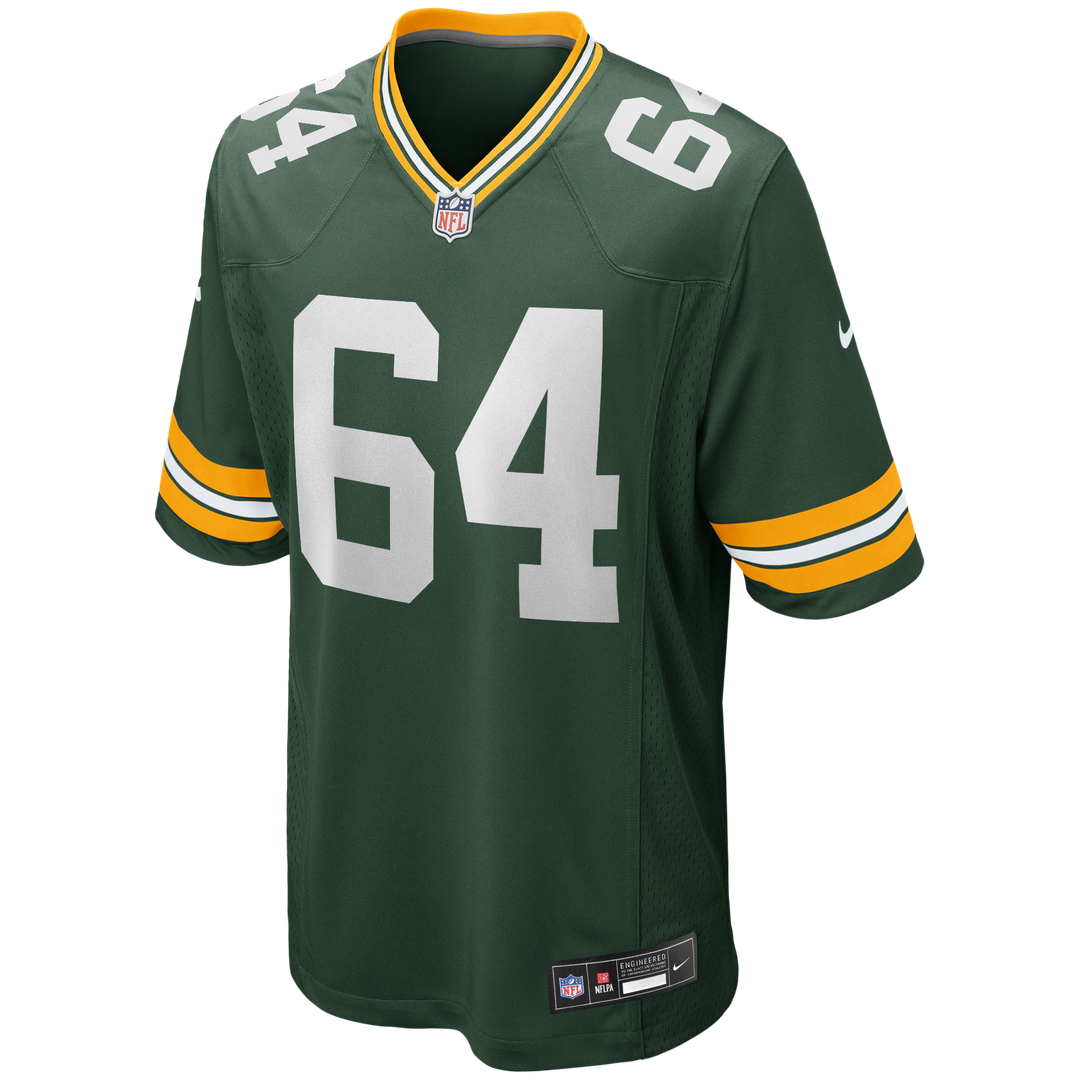 Jerry Kramer Green Bay Packers Nike Green Game Retired Player Jersey