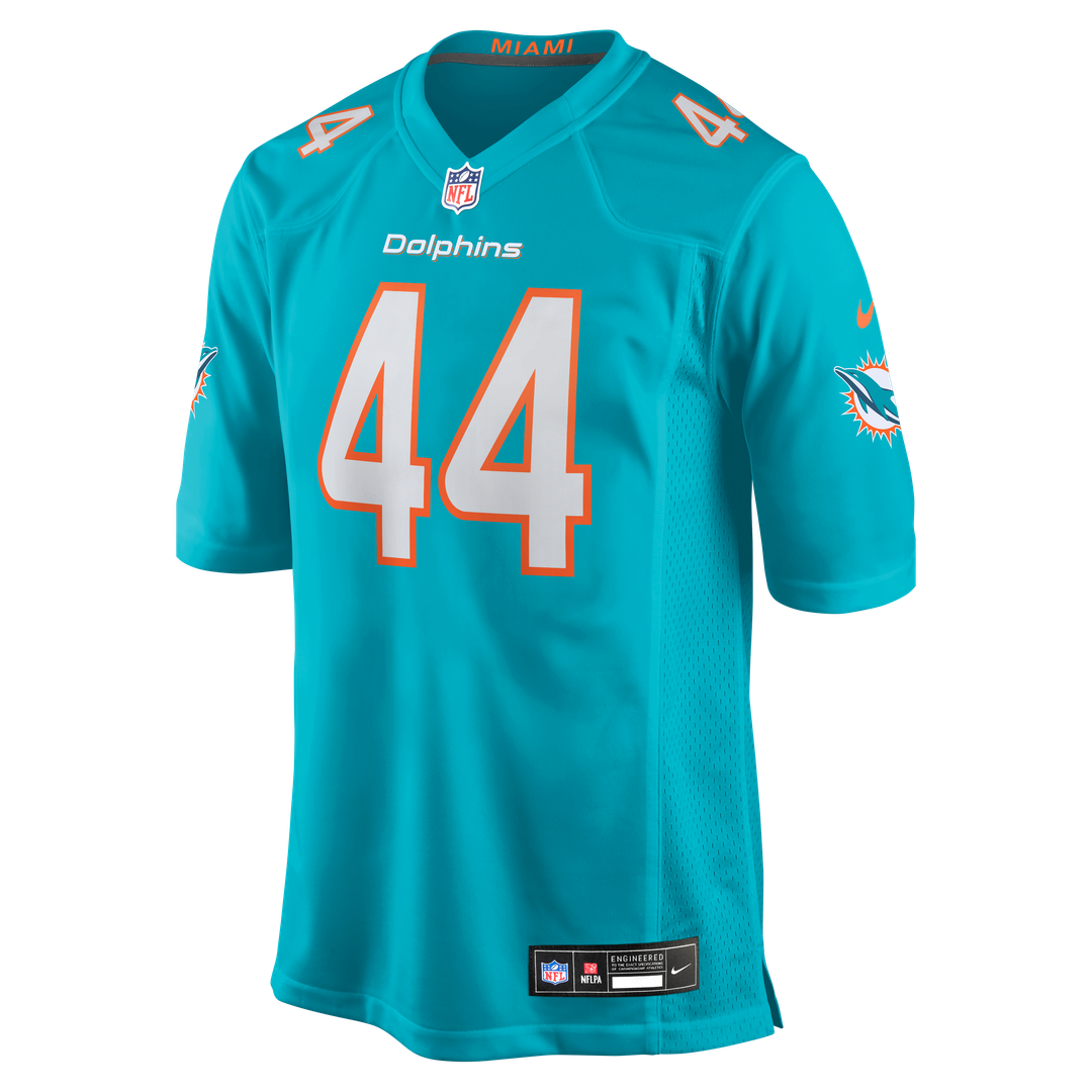 Chop Robinson Miami Dolphins Nike Aqua Player Game Jersey