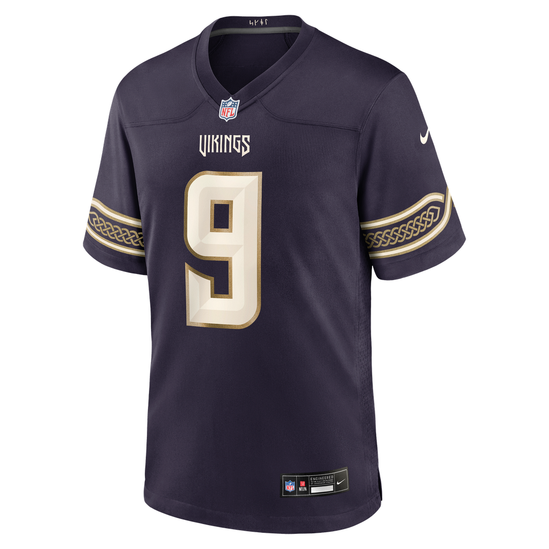 J.J McCarthy Minnesota Vikings Nike Purple 2026 Rivalries Collection Game Jersey
