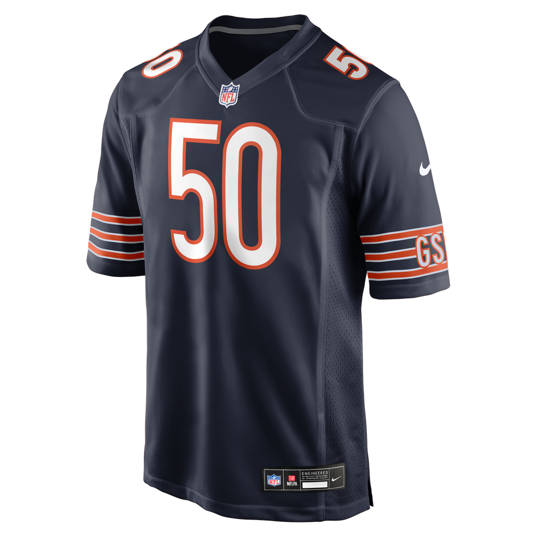 Grady Jarrett Chicago Bears Nike Navy Team Game Jersey